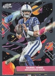 2025 Topps Cosmic Chrome Base Set Daniel Jones #41 card