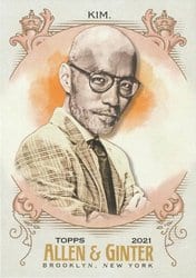 2021 Topps Allen & Ginter Base Set Daniel Kim #222 card