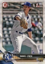 2018 Bowman Draft Base Set Daniel Lynch #BD-142 card