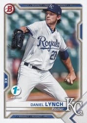 2021 Bowman 1st Edition Base Set Daniel Lynch #BP-54 card