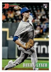 2021 Bowman Heritage Base Set Daniel Lynch #96 card