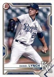 2021 Bowman Prospects Daniel Lynch #BP-54 card