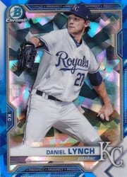 2021 Bowman Sapphire Edition Base Set Daniel Lynch #BCP-54 card