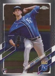 2021 Topps Chrome Update Base Set Daniel Lynch #USC34 card