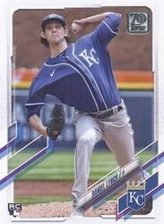 2021 Topps Update Base Set Daniel Lynch #US153 card