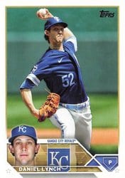 2023 Topps Base Set Daniel Lynch #397 card