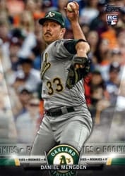 2018 Topps Update Salute Daniel Mengden #S-35 card