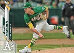 2020 Topps Base Set Daniel Mengden #261 card