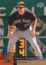 2009 Upper Deck Base Set Daniel Murphy #760 card