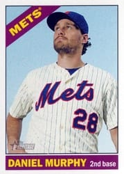 2015 Topps Heritage Base Set Daniel Murphy #360 card