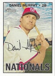 2016 Topps Heritage Base Set Daniel Murphy #644b card