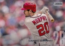 2018 Stadium Club Base Set Daniel Murphy #14 card