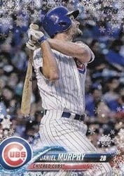 2018 Topps Holiday Base Set Daniel Murphy #HMW42 card