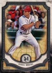 2018 Topps Museum Collection Base Set Daniel Murphy #44 card