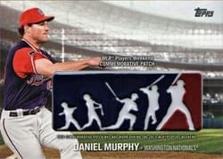 2018 Topps Players Weekend Logo Patches Daniel Murphy #PWP-DM card
