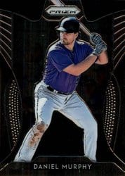2019 Panini Prizm Base Set Daniel Murphy #243 card