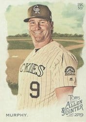 2019 Topps Allen & Ginter Base Set Daniel Murphy #258 card