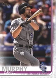 2019 Topps Base Set Daniel Murphy #499 card