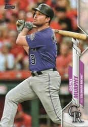 2020 Topps Base Set Daniel Murphy #116 card