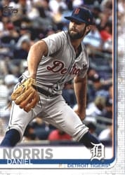 2019 Topps Base Set Daniel Norris #382 card