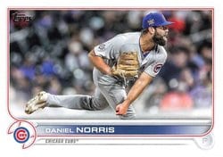 2022 Topps Update Base Set Daniel Norris #US143 card