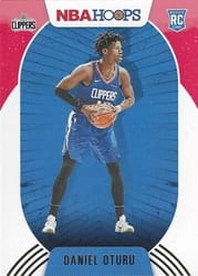 2020-21 Hoops Winter Base Set Daniel Oturu #203 card