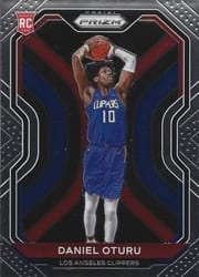 2020-21 Panini Prizm Base Set Daniel Oturu #279 card