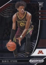 2020 Panini Prizm Draft Picks Base Set Daniel Oturu #33 card