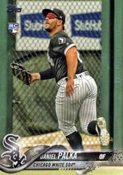 2018 Topps Update Base Set Daniel Palka #US192 card
