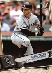 2019 Topps Big League Base Set Daniel Palka #156 card
