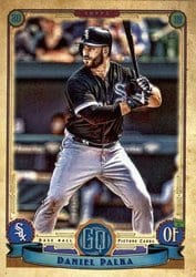 2019 Topps Gypsy Queen Base Set Daniel Palka #123 card