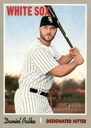 2019 Topps Heritage Base Set Daniel Palka #180 card
