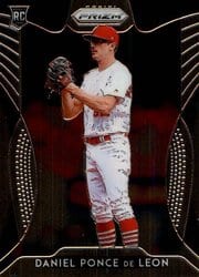 2019 Panini Prizm Base Set Daniel Ponce de Leon #44 card