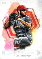 2019 Topps Inception Base Set Daniel Poncedeleon #19 card