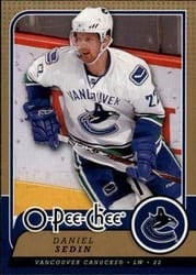 2008-09 O-Pee-Chee Base Set Daniel Sedin #318 card