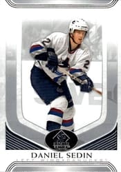2020-21 SP Signature Edition Legends Base Set Daniel Sedin #2 card