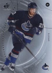 2025-26 SP Game Used Base Set Daniel Sedin #85 card