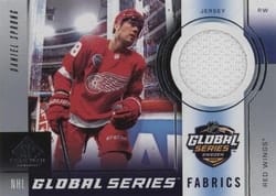 2024-25 SP Game Used 2023 Global Series Sweden Fabrics Daniel Sprong #GSF-DS card