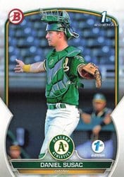 2023 Bowman 1st Edition Base Set Daniel Susac #BPPF-5 card