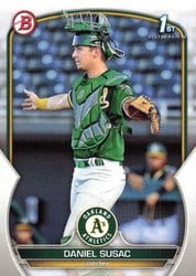2023 Bowman Prospects Daniel Susac #BP-5 card