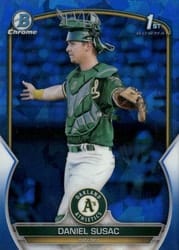 2023 Bowman Sapphire Edition Base Set Daniel Susac #BCP-5 card
