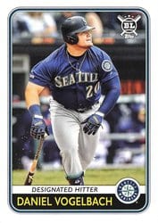 2020 Topps Big League Base Set Daniel Vogelbach #209 card