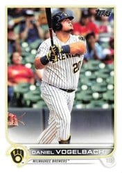 2022 Topps Base Set Daniel Vogelbach #522 card