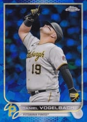 2022 Topps Chrome Update Sapphire Edition Base Set Daniel Vogelbach #US167 card