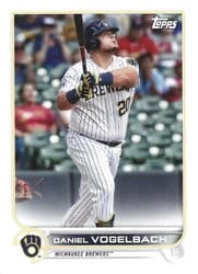 2022 Topps Mini Base Set Daniel Vogelbach #522 card