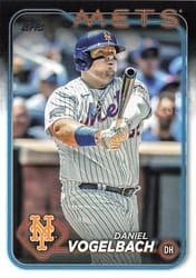 2024 Topps Base Set Daniel Vogelbach #345 card