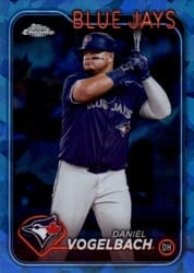 2024 Topps Chrome Update Sapphire Edition Base Set Daniel Vogelbach #USCS79 card