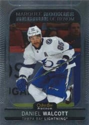 2021-22 O-Pee-Chee Platinum Base Set Daniel Walcott #258 card