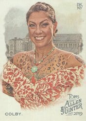 2019 Topps Allen & Ginter Base Set Danielle Colby #175 card