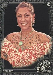 2019 Topps Allen & Ginter X Base Set Danielle Colby #175 card